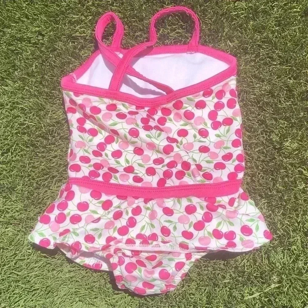 Circo Pink Cherries One Piece 18M